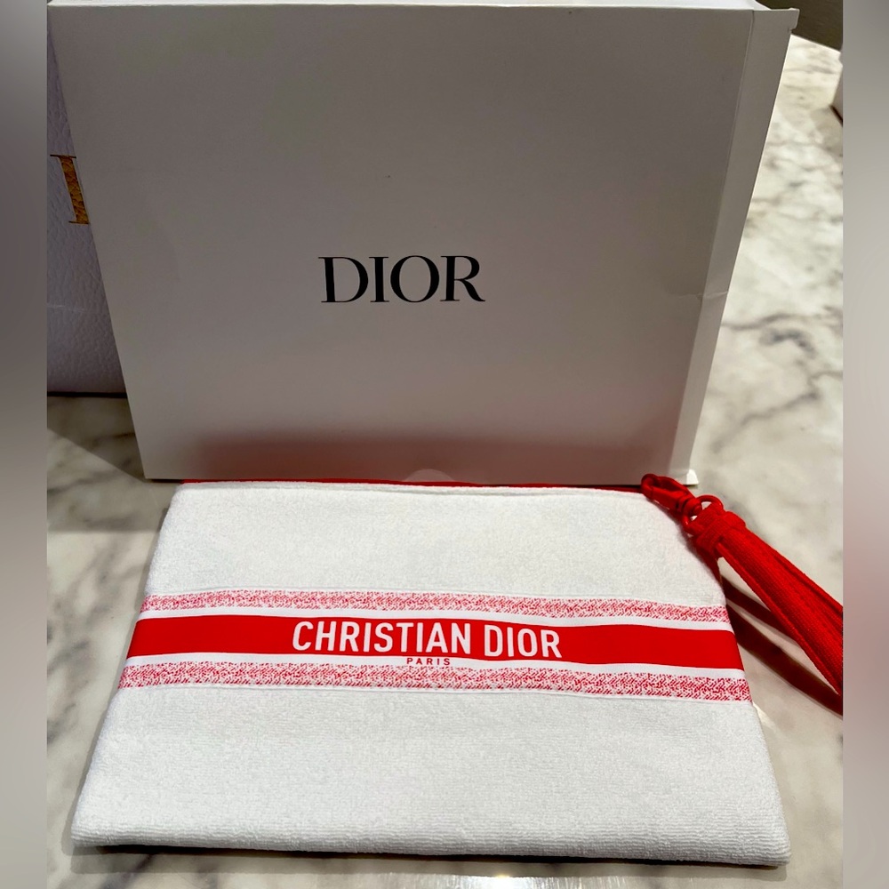 Christian DIOR Paris makeup bag pouch